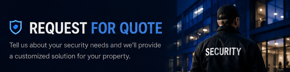 Request for Quote - Get a customized security solution for your property